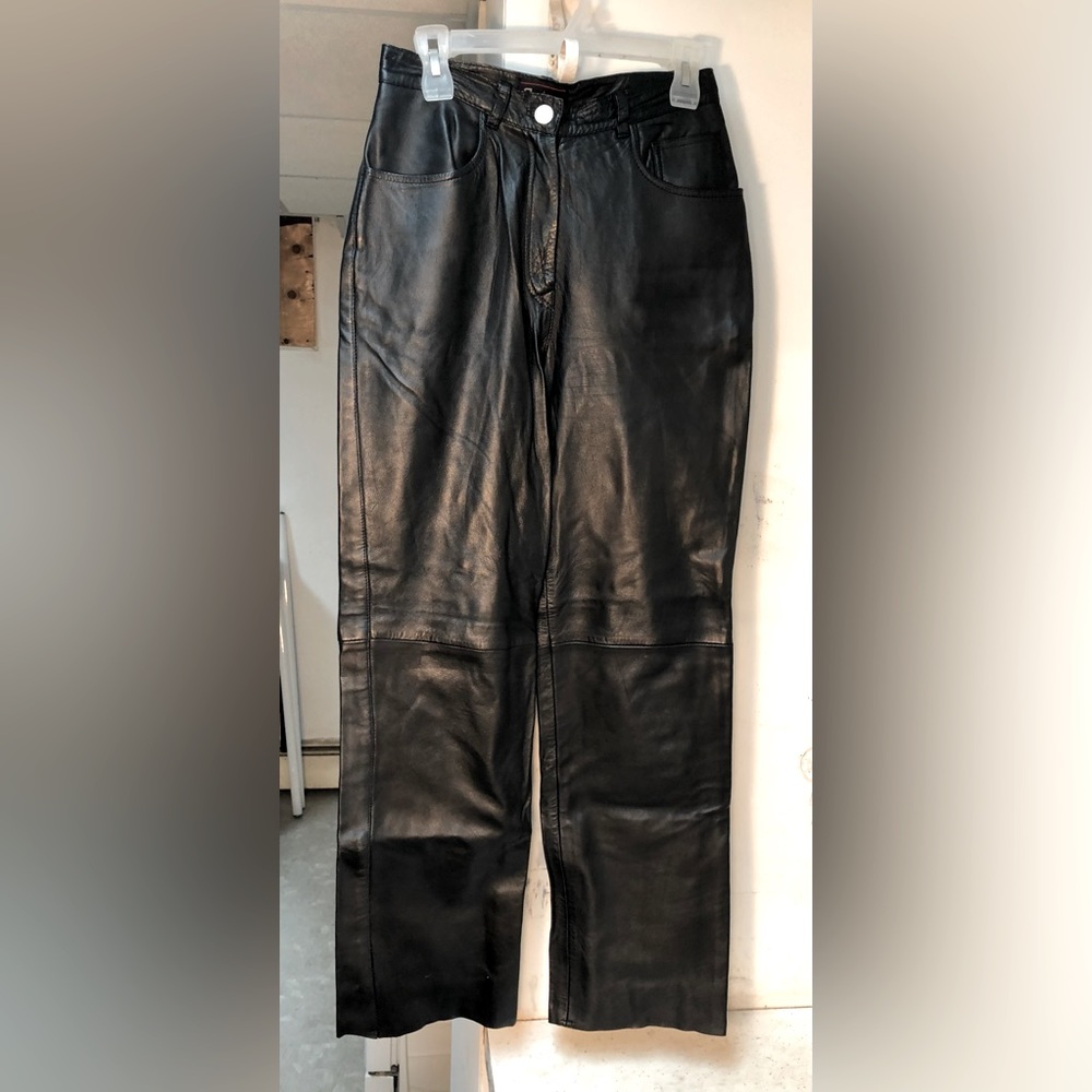 Leather pants